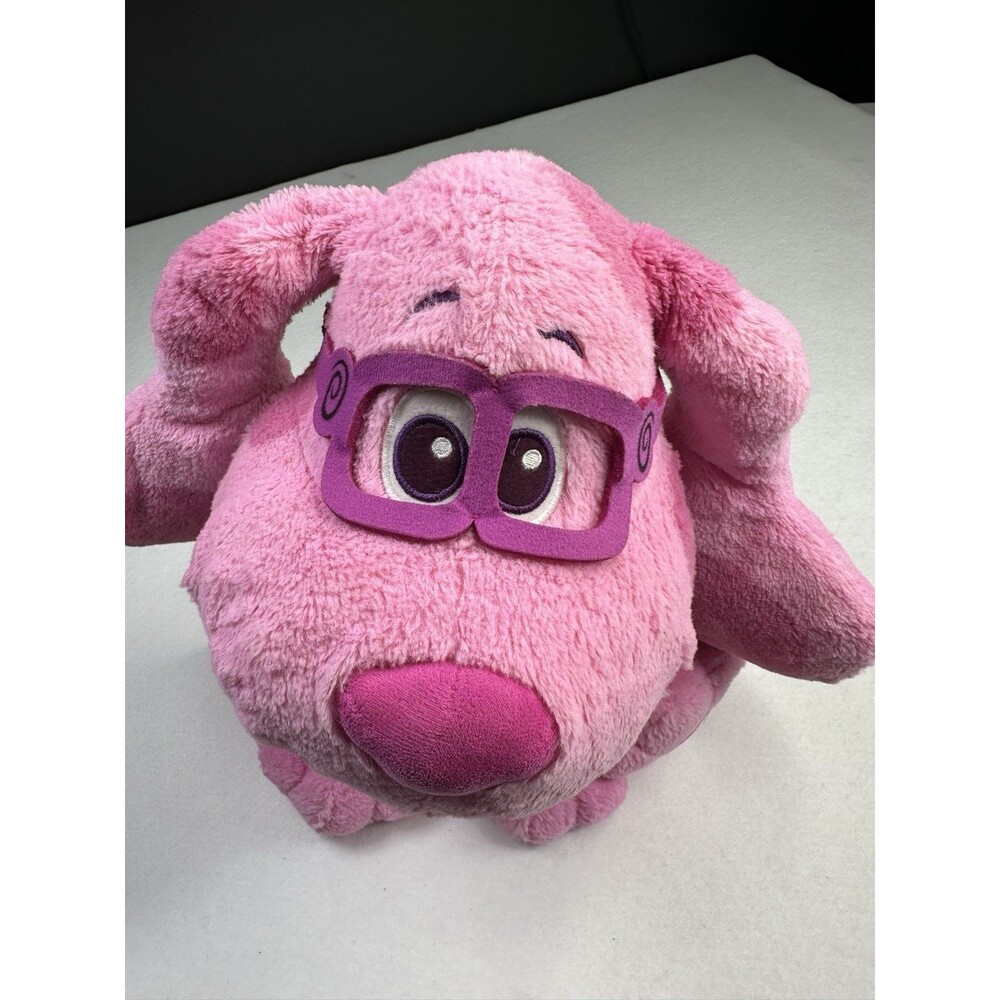Blue's Clues and You‎ Magenta Plush Dog with Glasses Nickelodeon - Picture 2 of 11